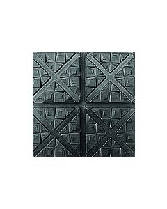 Crown Mats 776 Ergo-X-treme Drain Opening Mat for Oily Areas - Black in Color