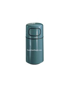 FG1639DR Two Piece Round Models with Single Disposal Opening and Door - 22 Gallon Capacity - 16" Dia. x 37" H - Disposal Opening is 11" W x 5" H
