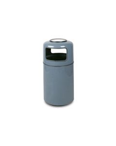 FG1837SU Two Piece Round Model with Two Disposal Openings - 28 Gallon Capacity - 18" Dia. x 37" H - 2 Disposal Openings Measuring 12" W x 6.5" H