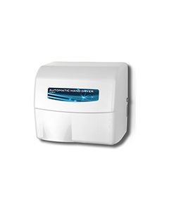Palmer Fixture Surface Mounted Cast Aluminum Automatic Hand Dryer - White in Color