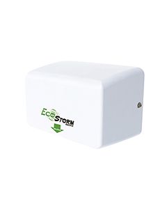 Palmer Fixture EcoStorm Surface Mounted High Speed Automatic Hand Dryer - White in Color