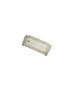 Rubbermaid L253 Cut-End Disposable Cotton Dust Mop - 24" L x 5" W - White in Color
