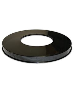 Witt Industries M3601-FTL Replacement Flat Top Lid - 23.50" Dia. x 2.125" H - Black, Brown, Green or Silver
