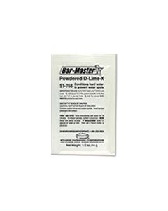 Stearns 768 Bar Masters Powdered D-Lime-X One Packs 1 Case of (100) .5 wt. Oz Packets - 1 Pack Makes 6 Gallons Of Product