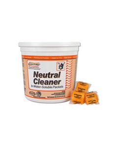Stearns 800 Neutral Cleaner Water Flakes 1 pail of (400) .5 wt. Oz Packets - 1 Pack Makes 3 Gallons of Product