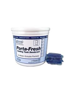 Stearns 804 Porta-Fresh Holding Tank Deodorant Water Flakes 1 case of 2 pails with (45) 1 wt. Oz Packets - 1 Pack Per Holding Tank 40 Gallons