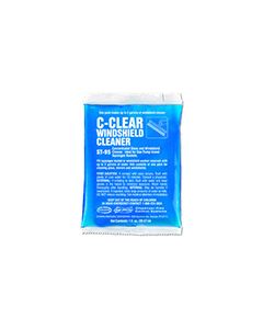 Stearns 95 C-Clear Windshield Cleaner Concentrate One Packs 1 Case of (144) 1 fl oz. Packets - 1 Pack Makes 2 Gallons Of Product