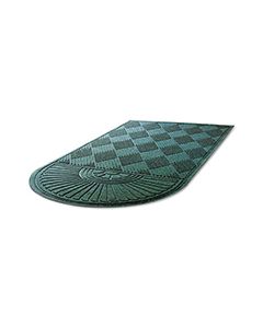 Crown Mats Super-Soaker Single Fan End Indoor Wiper/Scraper Mats With Fabric Edging - Premium Colors