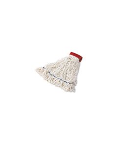 Rubbermaid T301 Clean Room Mop - Large Size with 5" Red Headband