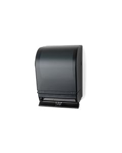Palmer Fixture TD0215-02 Auto-Transfer Push Bar Roll Towel Dispenser - Black Translucent in Color