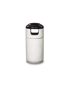 Rubbermaid / United Receptacle FGC2044 Cornerstone Series Side Disposal Waste Receptacle - 23 Gallon Capacity - 20" Dia. x 46" H - 8" W x 6.5" H Disposal Opening. Actual item weight 40 lbs but ships on Freight Truck 