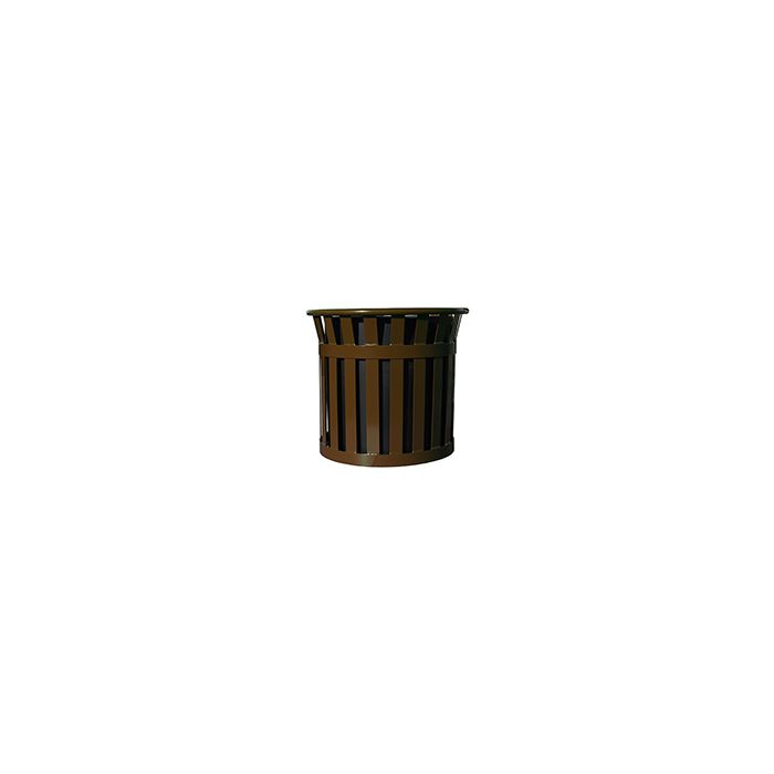 Witt Industries MPL2724 Oakley Collection Planter - 27.25" Dia. x 24" H - Black, Brown or Green