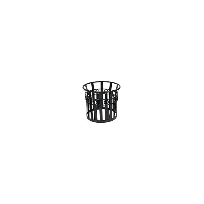 Witt Industries PL2724 Oakley Decorative Collection Planter - 27.25" Dia. x 24" H - Black, Brown or Green