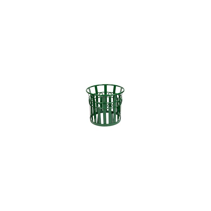 Witt Industries PL2220 Oakley Decorative Collection Planter - 22.375" Dia x 20" H - Black, Brown or Green