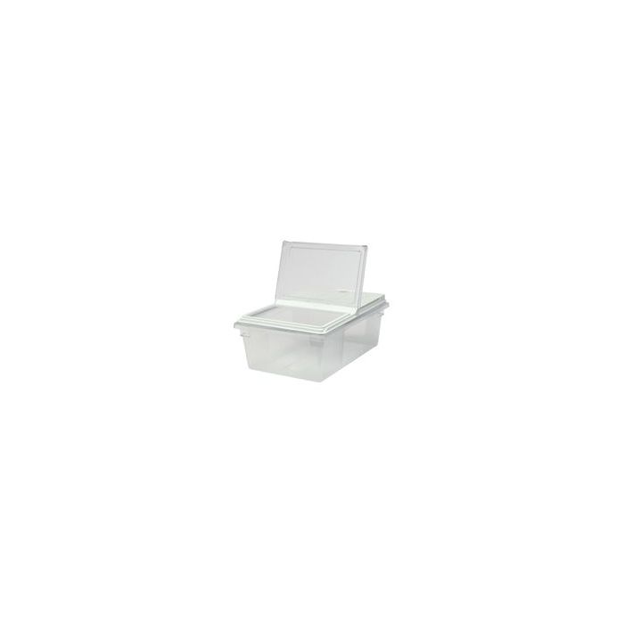 Rubbermaid 3305 18" x 12" ProSave Dual Action Food Box Lid - Clear in Color