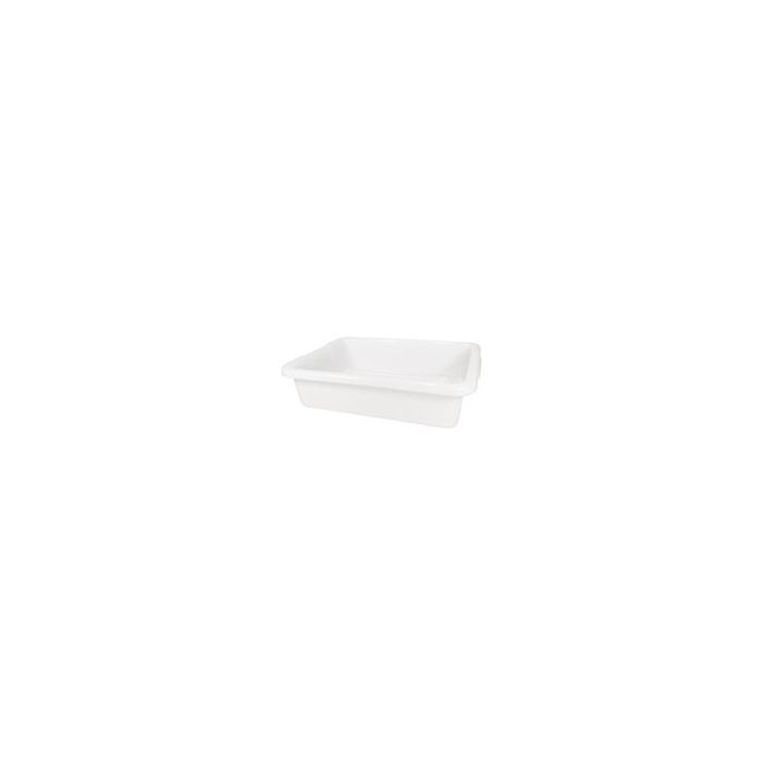 Rubbermaid 3349 Bus/Utility Box - 20" L x 15" W x 5" H - 4 5/8 gallon capacity - White in Color