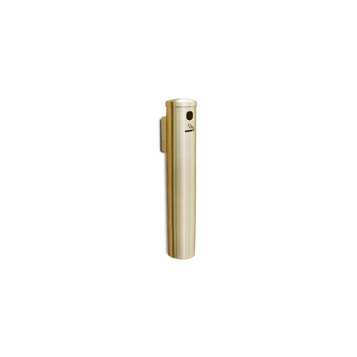 Glaro 4402BE Deluxe Wall Mounted Smokers Post - 3.5" Dia. x 24" H - Saint Brass