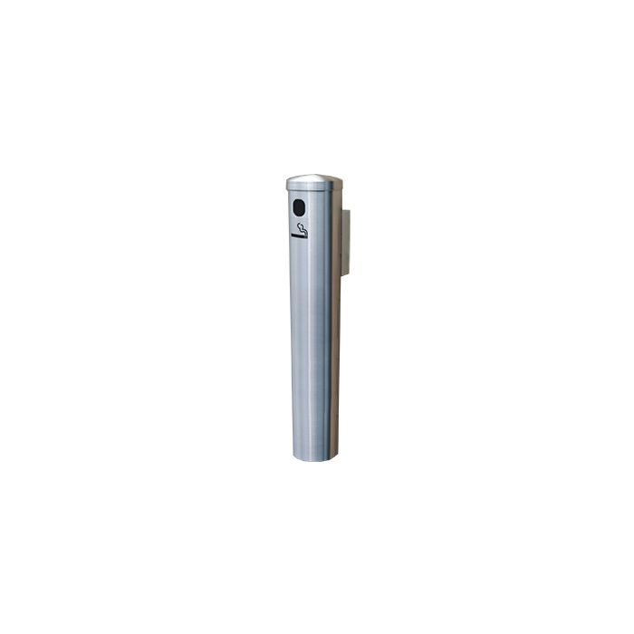Glaro 4402SA Deluxe Wall Mounted Smokers Post - 3.5" Dia. x 24" H - Saint Aluminum
