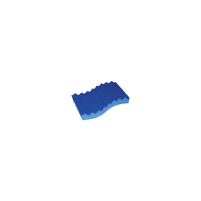 Americo 552101 Scrubex Scrub Sponges - 5.63" x 3.38"/2.88" x .88" - 1 case of 40 - 8 bags of 5