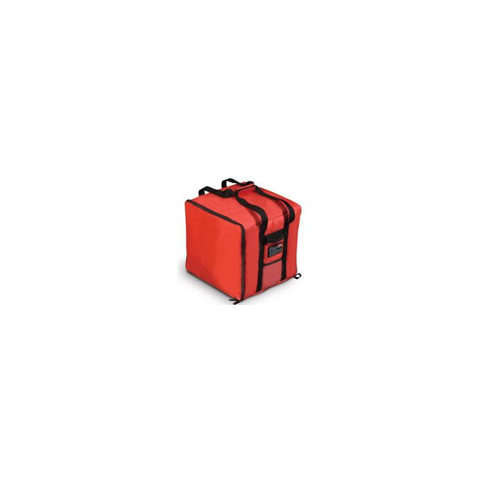 Rubbermaid 9F39 PROSERVE Pizza/Catering/Sandwich Delivery Bag, Large - 19.75" L x 19.75" W x 13" H - Six 16" Pizzas