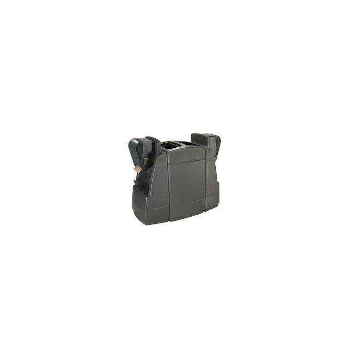 55-Gallon Double Sided Fuel Island Convenience Center for Roll Towel Dispensers