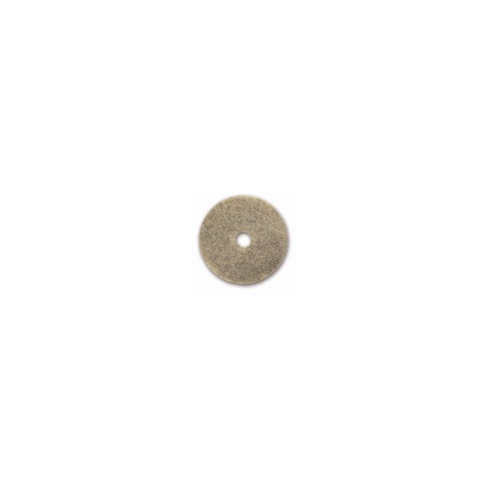 Glit/Microtron 20400 Jackeroo Natural Hair Floor Pads - 17" Diameter - 1 Case of 5 Pads