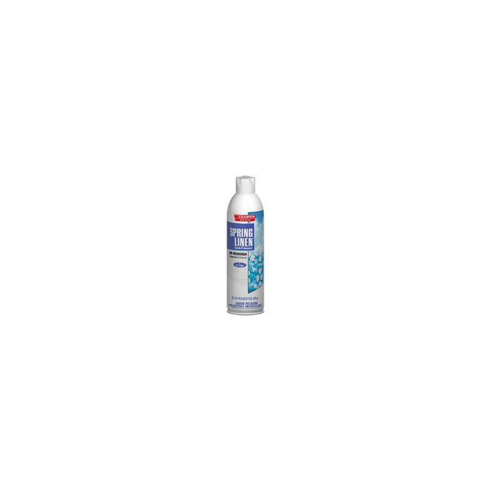 Champion Sprayon Water-Based Air Freshener - 1 case of 12 cans - 15 oz. per can - Spring Linen