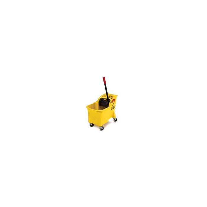 Rubbermaid 7380 Tandem 31 Qt Mop Bucket and Wringer Combo