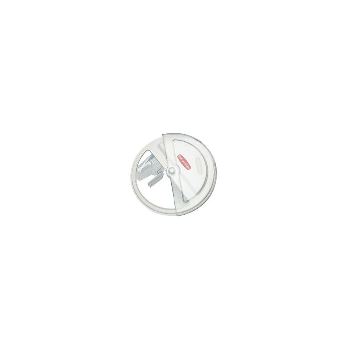 Rubbermaid 9G76 ProSave Sliding Ingredient Bin Lid with 2 Cup Scoop for use with 2610 10-Gallon Brute Container
