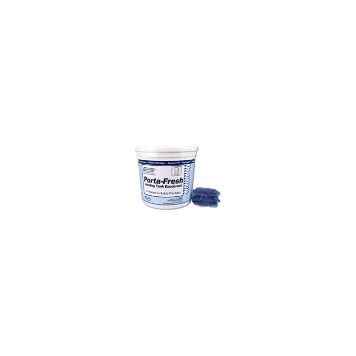 Stearns 804 Porta-Fresh Holding Tank Deodorant Water Flakes 1 case of 2 pails with (45) 1 wt. Oz Packets - 1 Pack Per Holding Tank 40 Gallons