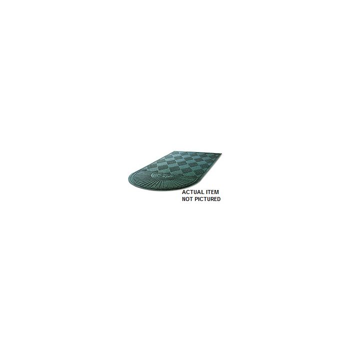 Crown Mats Super-Soaker Double Fan End Indoor Wiper/Scraper Mats With Fabric Edging - Premium Colors
