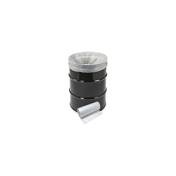 Napco Bag DL386340 38 x 63 Drum Liners - 50 bags per roll - 1 roll per case - 4 Mil - Clear in Color