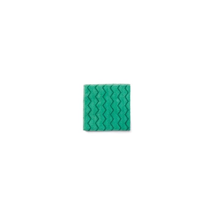 Rubbermaid Q620 HYGEN Microfiber General Purpose Cloth (Green or Red)