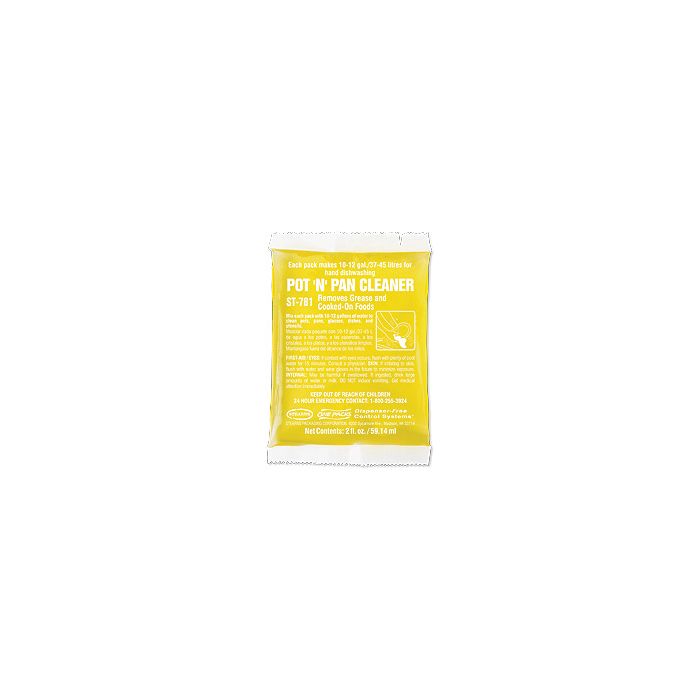 Stearns 782 Pot N Pan Cleaner One Packs 1 Case of (36) 4 fl. Oz Packets - 1 Pack Makes 20-25 Gallons Of Product