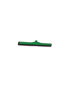 Janisan 24GN-P12 Color-Coded Moss Rubber Floor Squeegee - 24" wide - Green in Color