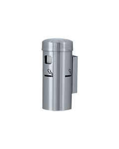 Glaro 4400SA Deluxe Wall Mounted Smokers Post - 3.5" Dia. x 8" H - Saint Aluminum