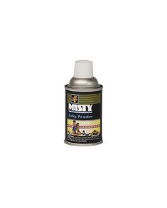 Amrep Misty Premium Metered Air Freshener - 7 oz. can - 1 case of 12 cans - Baby Powder