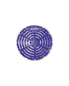 Janisan Anti-Splash Urinal Screens - 1 box of 10 Urinal Screens - Lavender