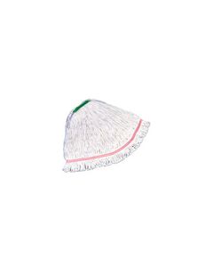 Rubbermaid C212-06 Swinger Loop Shrinkless Wet Mop - Medium - 1" Green Headband