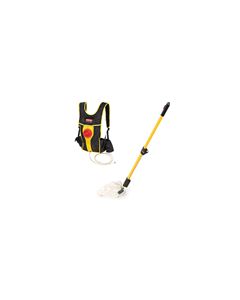 Rubbermaid Q989 Flow String Mop Finish Kit - 56" L x 9.75" W x 3.75" H - 1.5 Gallon Capacity