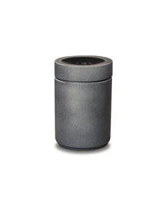 FGC2437T CornerStone Series Open Top Waste Receptacle - 40 Gallon Capacity - 24" Dia. x 37" H - Disposal Opening is 12" Dia.